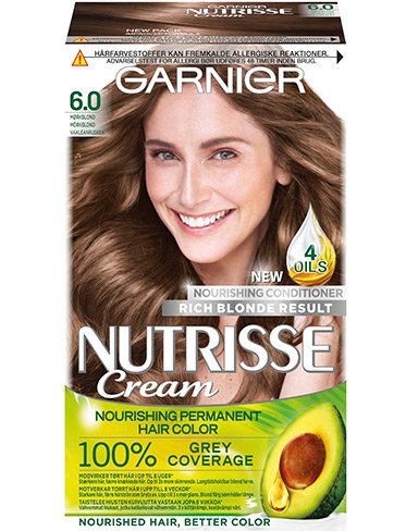 Garnier Nutrisse Cream Dark Blonde hiusväri.